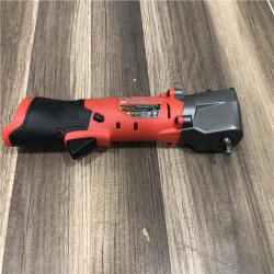 AS-IS Milwaukee  FUEL 12V Lithium-Ion Brushless Cordless 3/8 in. Right Angle Impact Wrench (Tool-Only)