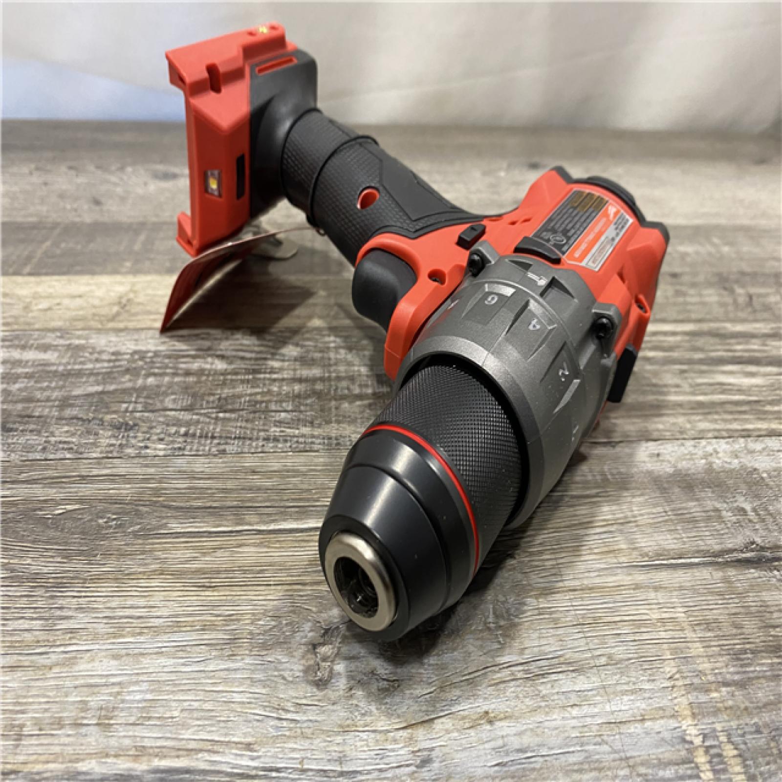 AS-IS Milwaukee FUEL 18V Lithium-Ion Brushless Cordless 1/2 in. Hammer Drill/Driver (Tool-Only)