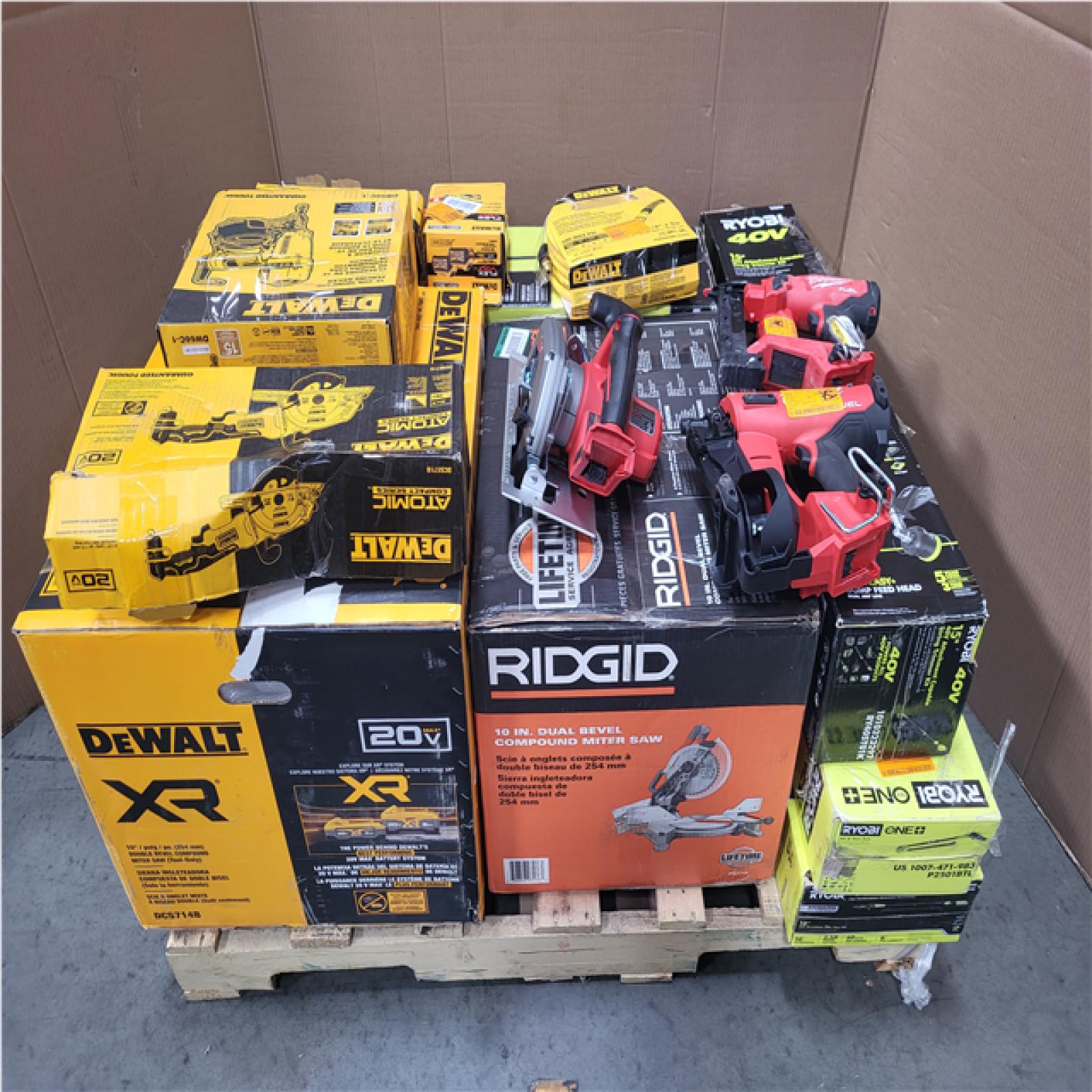 CALIFORNIA AS-IS TOOL PALLET