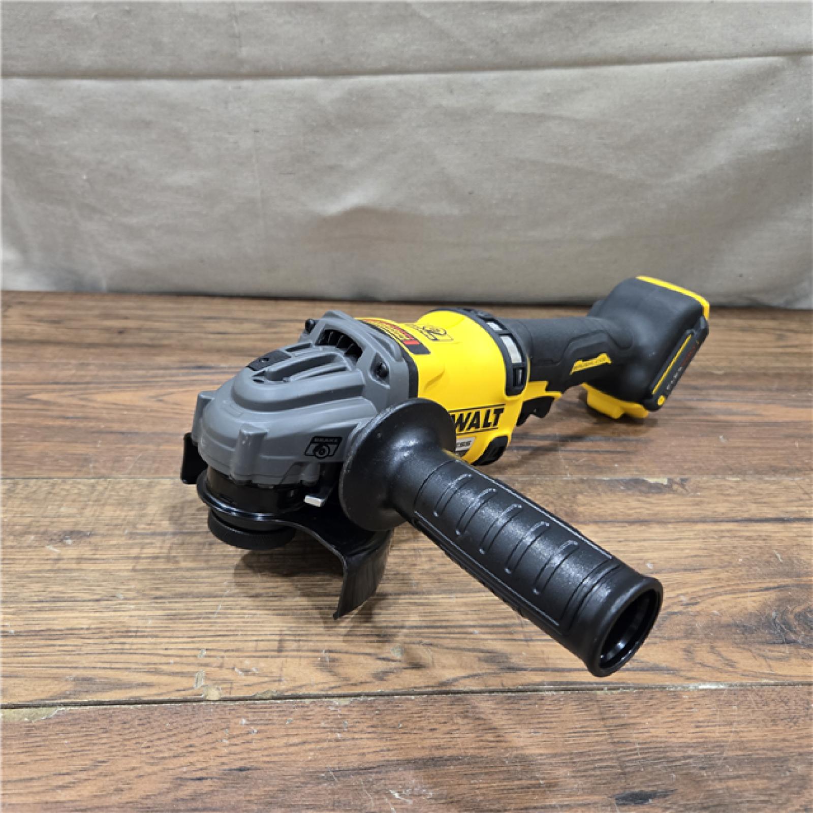 AS-IS DEWALT 60V MAX Cordless Brushless 4.5 in. to 6 in. Small Angle Grinder with Kickback Brake (Tool Only)