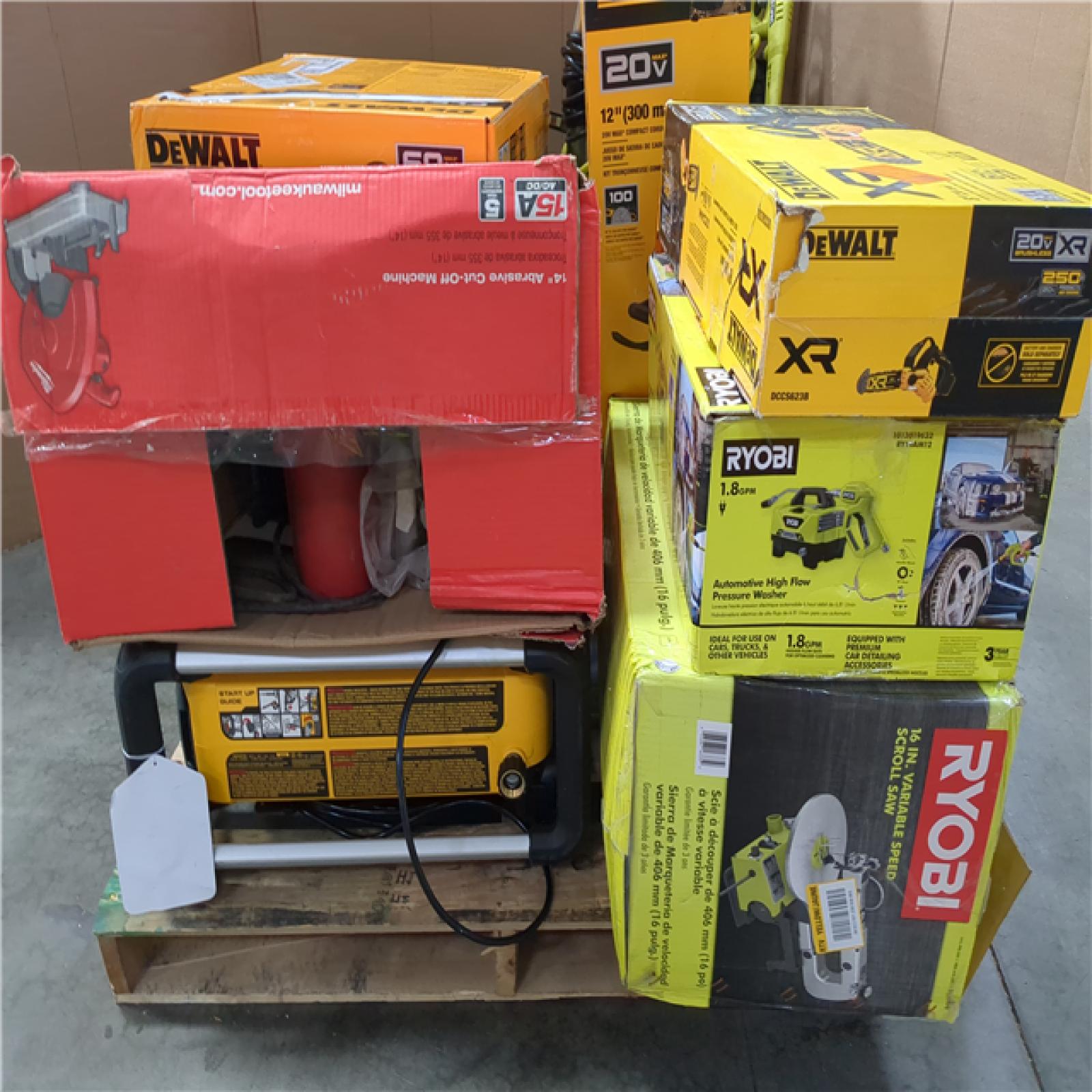 CALIFORNIA AS-IS TOOL PALLET