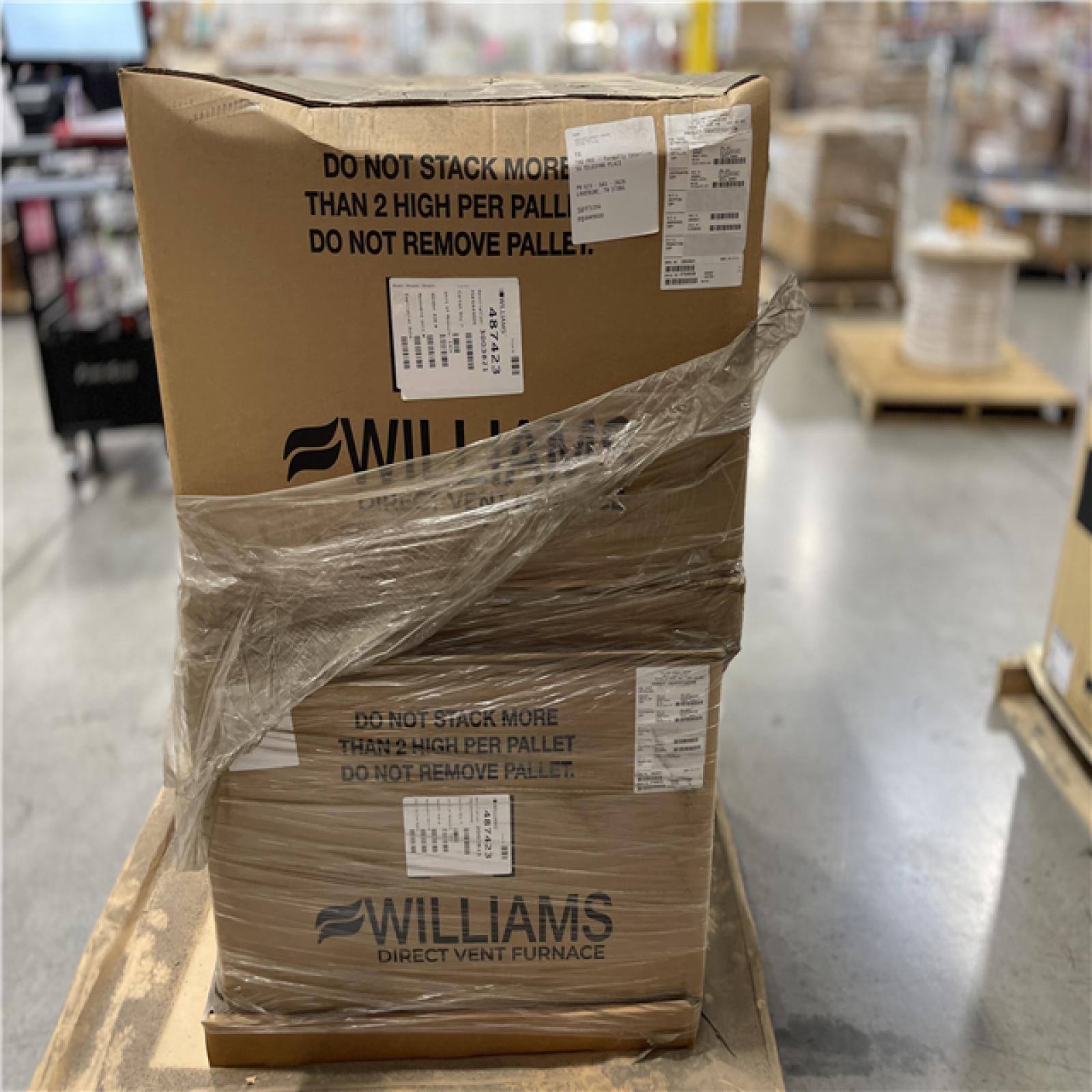 DALLAS LOCATION - Surface-Mount Gas Wall Heater, Natural Gas, Direct Vent Vent Type, Gravity Convection(2 UNITS)