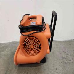Phoenix Location Good Condition RIDGID 1625 CFM 3-Speed Portable Blower Fan Air Mover with Collapsible Handle and Rear Wheels for Water Damage Restoration