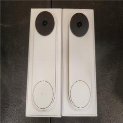 Phoenix AS-IS Google Nest Doorbell - Smart Wi-Fi Video Doorbell Camera - (2-Pack)