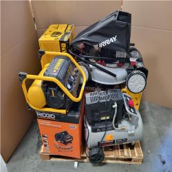 CALIFORNIA AS-IS OUTDOOR POWER EQUIPMENT