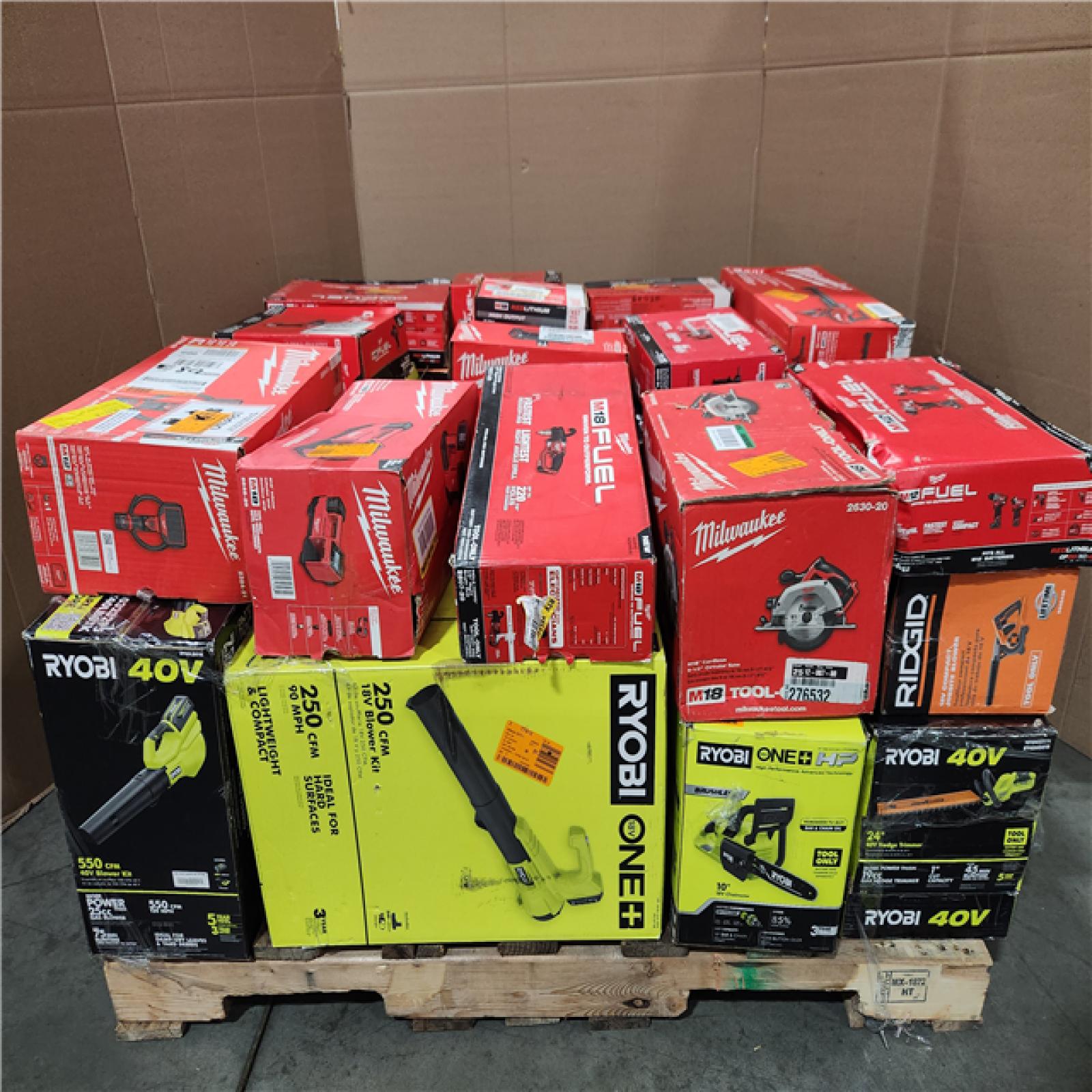 CALIFORNIA AS-IS TOOL PALLET