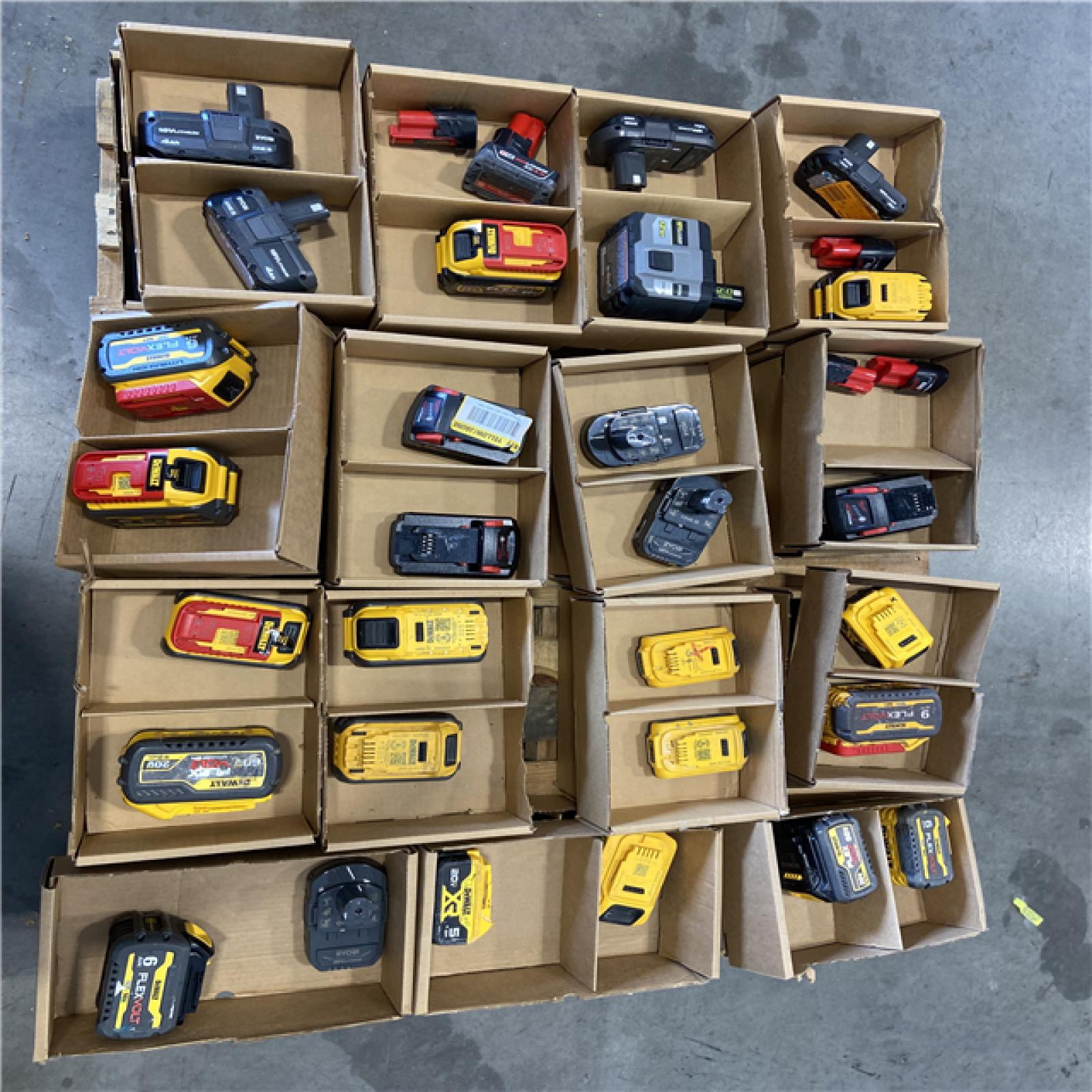 DALLAS LOCATION - AS-IS BATTERY PALLET