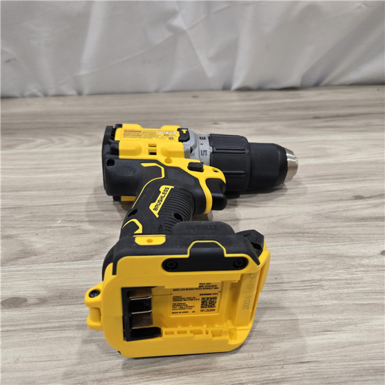 AS-IS DEWALT 20V Compact Cordless 1/2 in. Hammer Drill (Tool-Only)