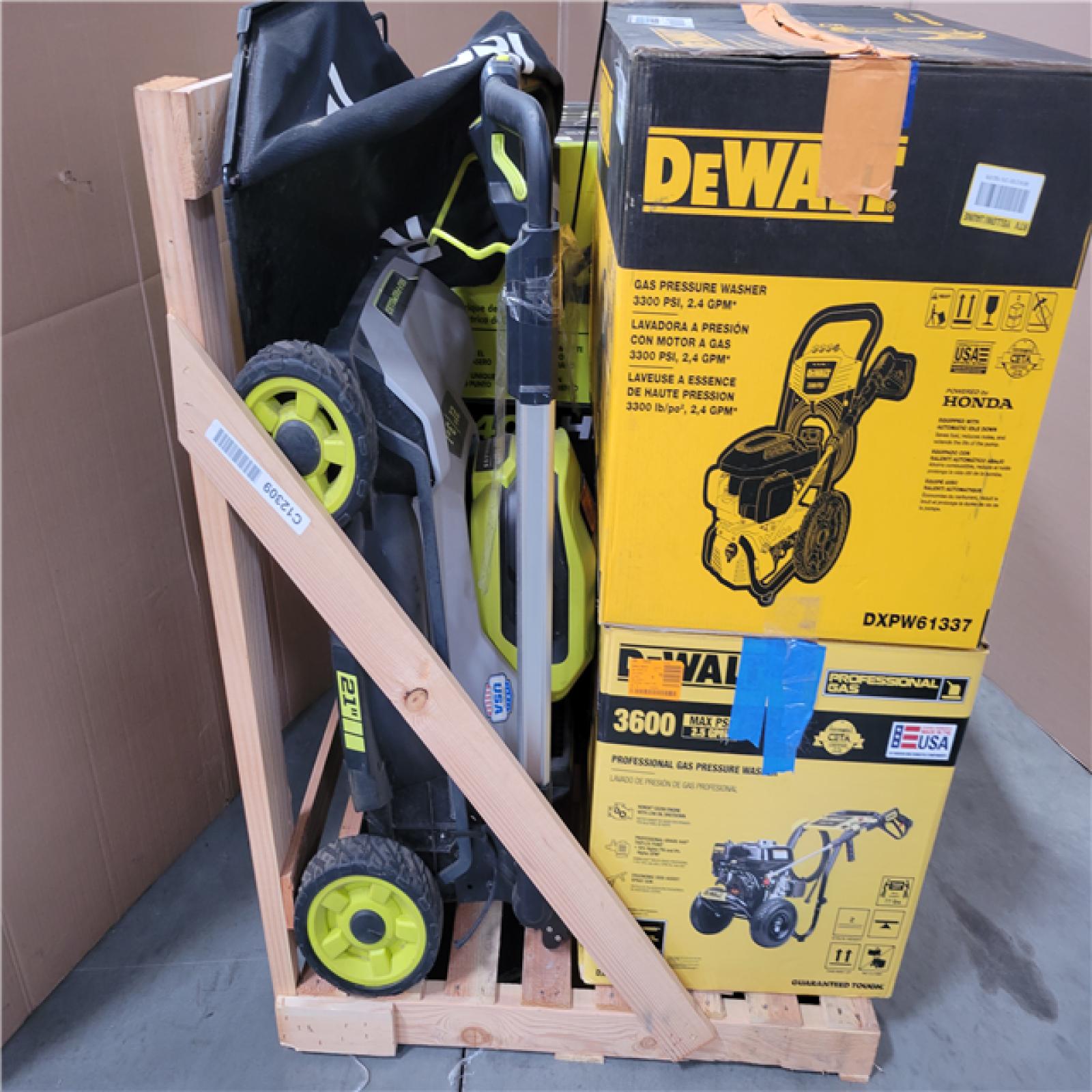 CALIFORNIA AS-IS OUTDOOR POWER EQUIPMENT