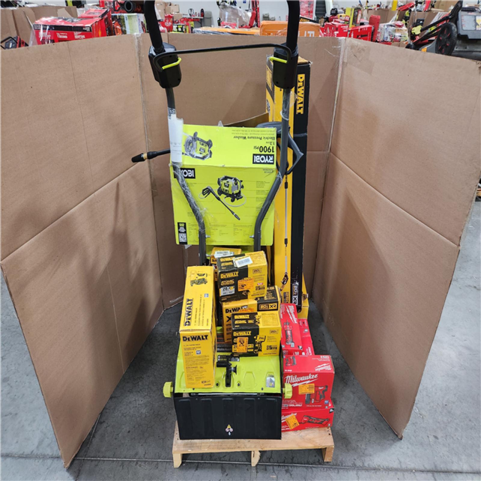 CALIFORNIA AS -IS  TOOL PALLET