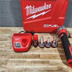 HOUSTON LOCATION - AS - IS Milwaukee M12 FUEL ProPEX Expander Tool Kit with 1/2 in. - 1 in.