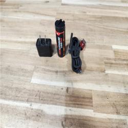 HOUSTON LOCATION - AS-IS MILWAUKEE 100 ft. REDLITHIUM Lithium-Ion USB Green Rechargeable Cross Line Laser Level (TOOL ONLY)