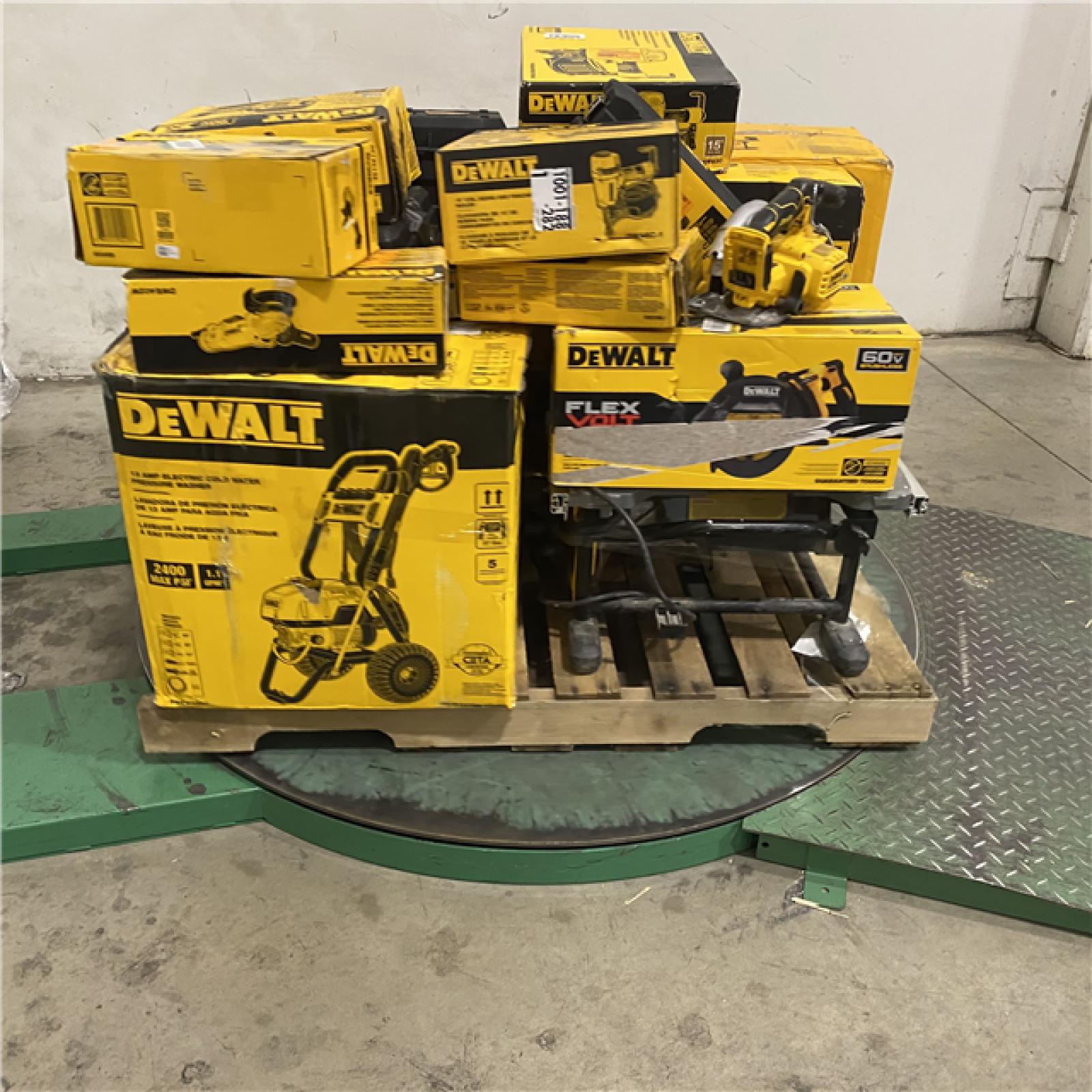 Dallas Location - As-Is DEWALT Tool Pallet