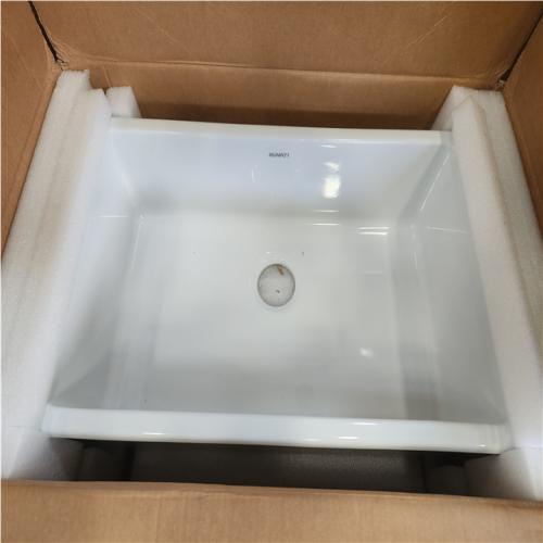 Phoenix NEW Ruvati Fiamma 30 in. Undermount Single Bowl Fireclay Kitchen Sink in White