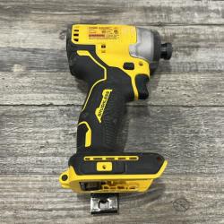 AS-IS DEWALT Atomic 20V Max Lithium-Ion Brushless Cordless Compact 1/4 in. Impact Driver Kit