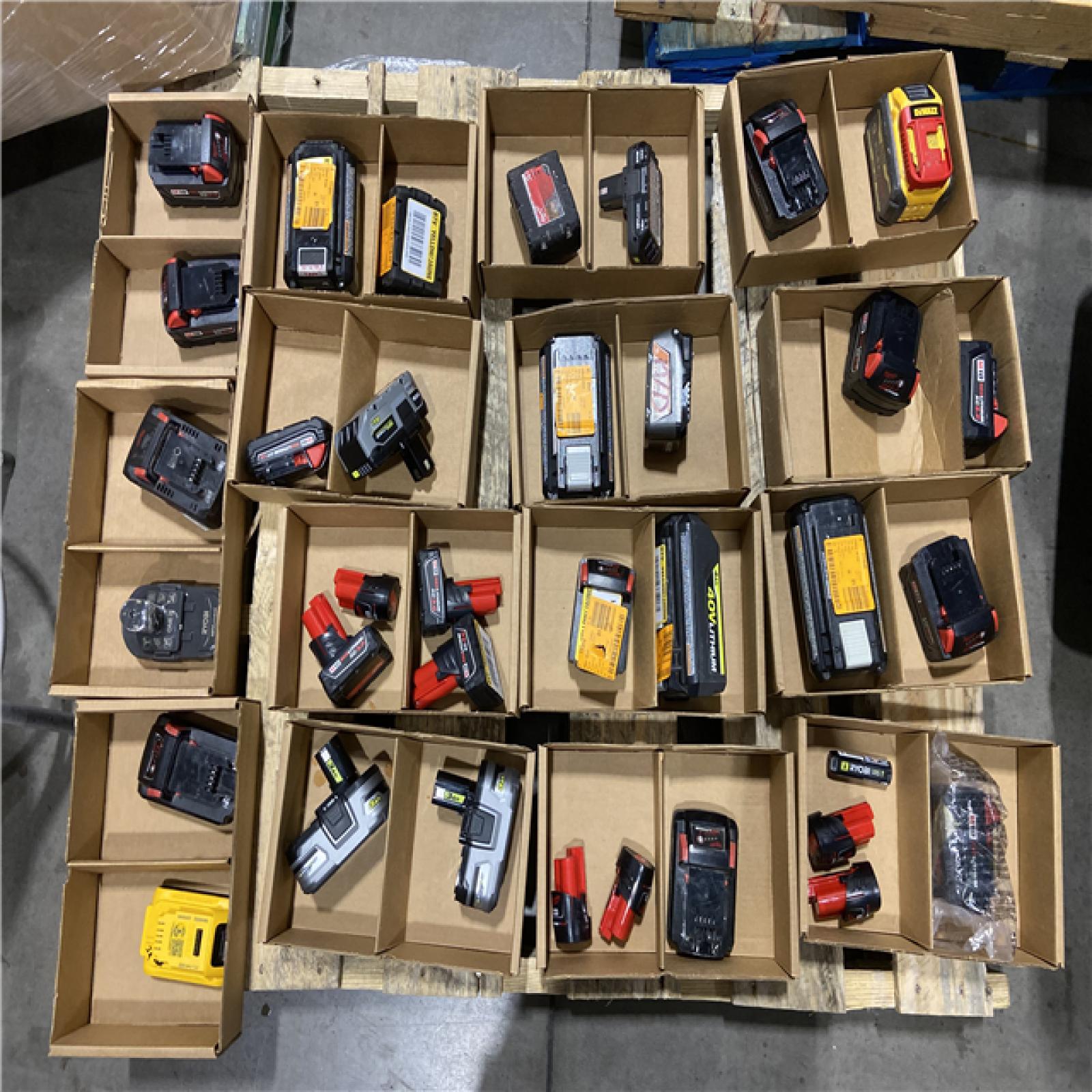 DALLAS LOCATION - AS-IS BATTERY PALLET