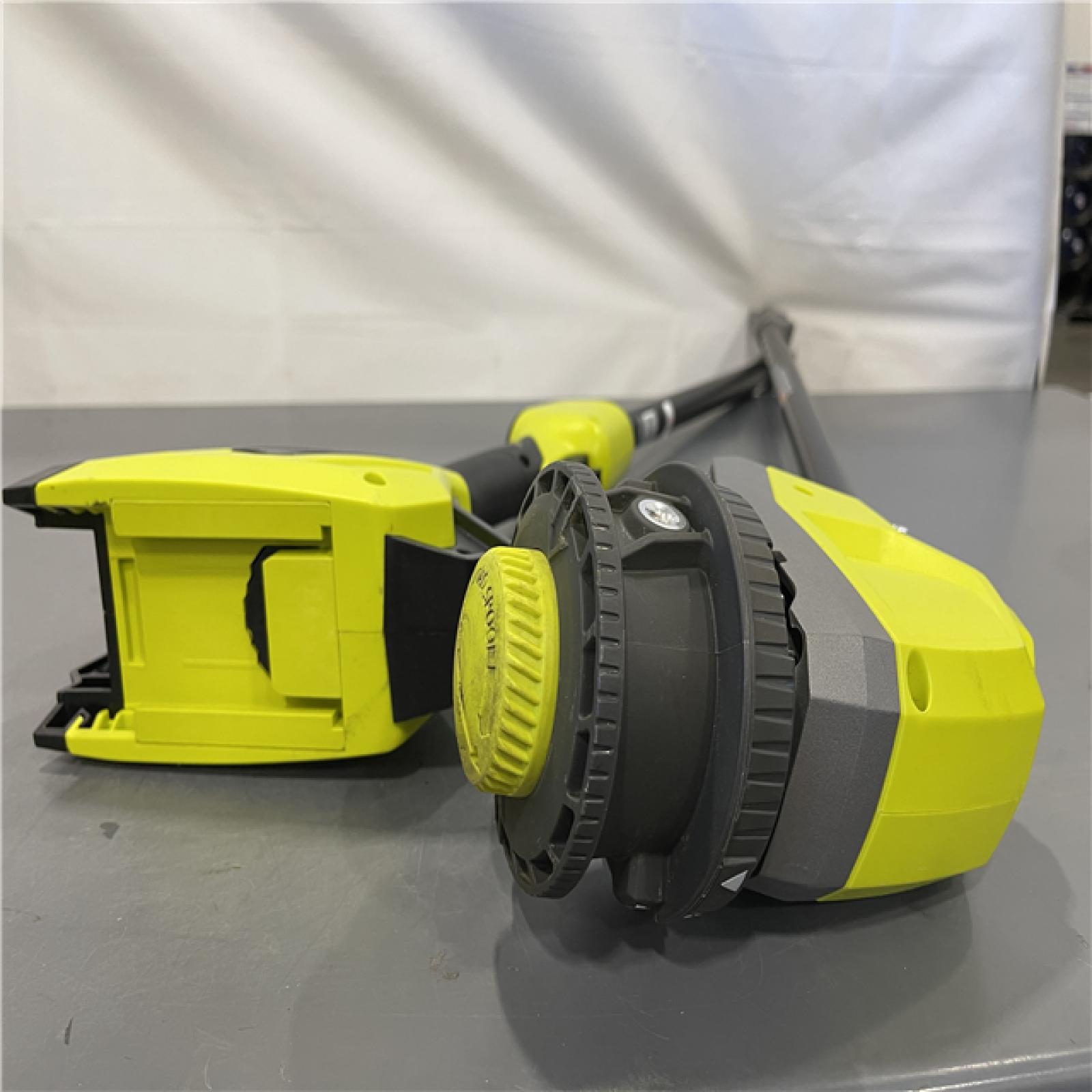 As-IS - RYOBI 40V HP Brushless Whisper Series 17 in. Cordless Battery Carbon Fiber Shaft String Trimmer
