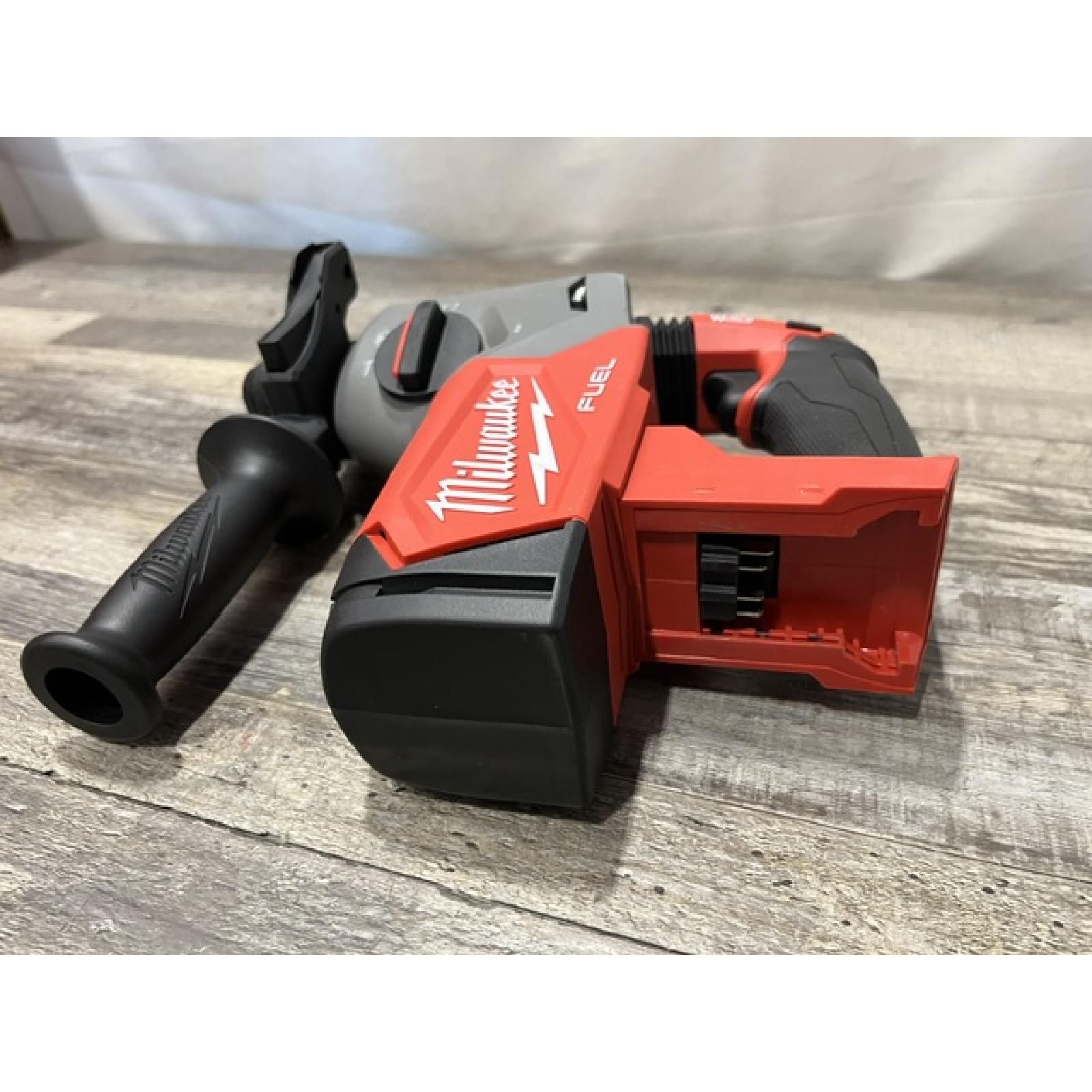 AS-IS Milwaukee  FUEL 18V Lithium-Ion Brushless Cordless 1 in. SDS-Plus Rotary Hammer (Tool-Only)