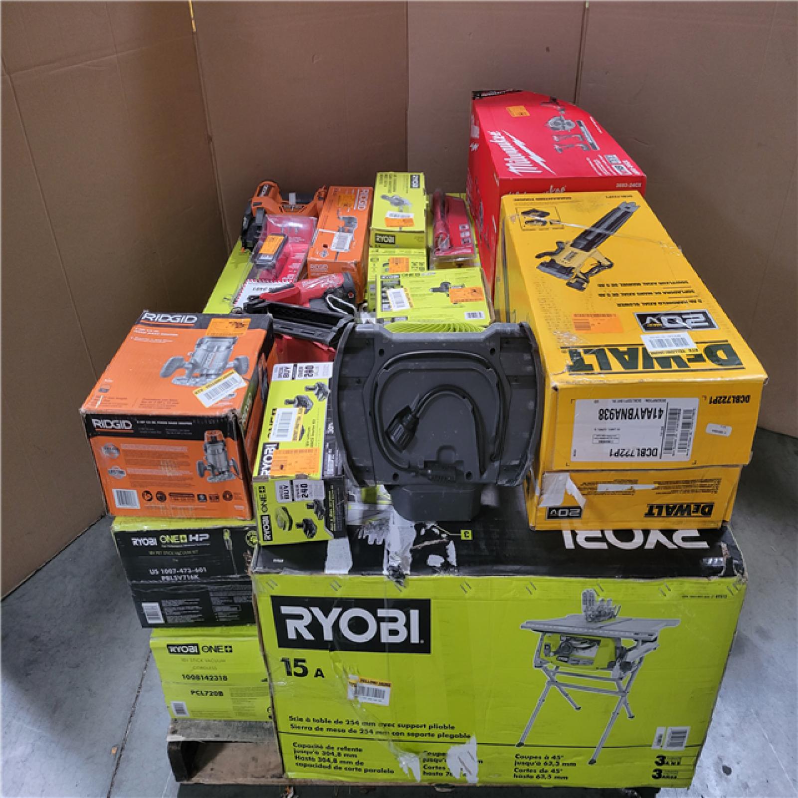 CALIFORNIA AS-IS TOOL PALLET