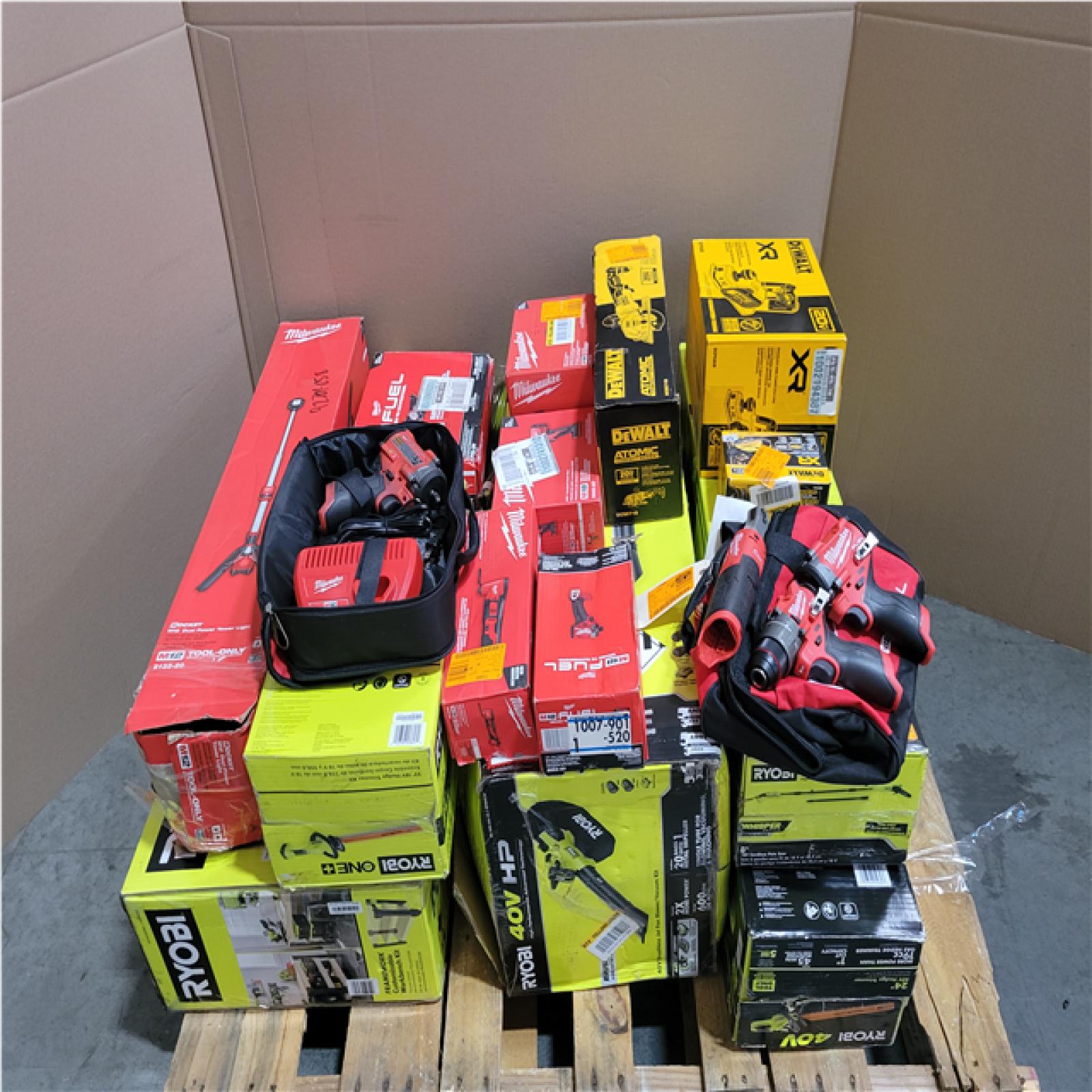 CALIFORNIA AS-IS TOOL PALLET