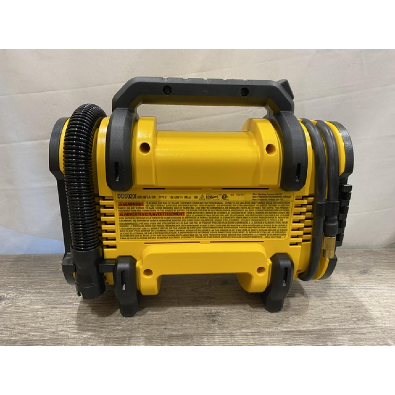 AS-IS DEWALT 20V MAX Cordless Electric Portable Inflator (Tool Only)