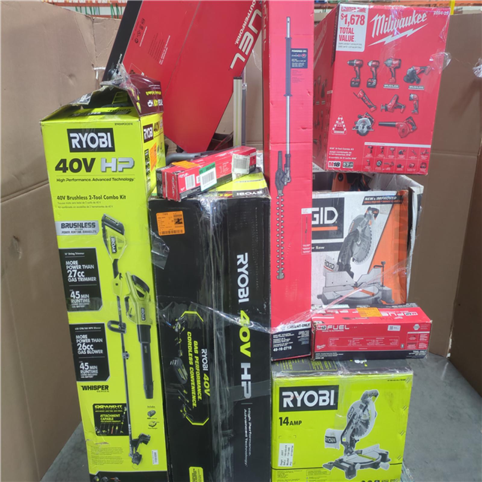 CALIFORNIA AS-IS TOOL PALLET