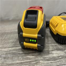 AS-IS DEWALT 20V/60V MAX FLEXVOLT Lithium-Ion 9.0Ah Battery and Charger Starter Kit