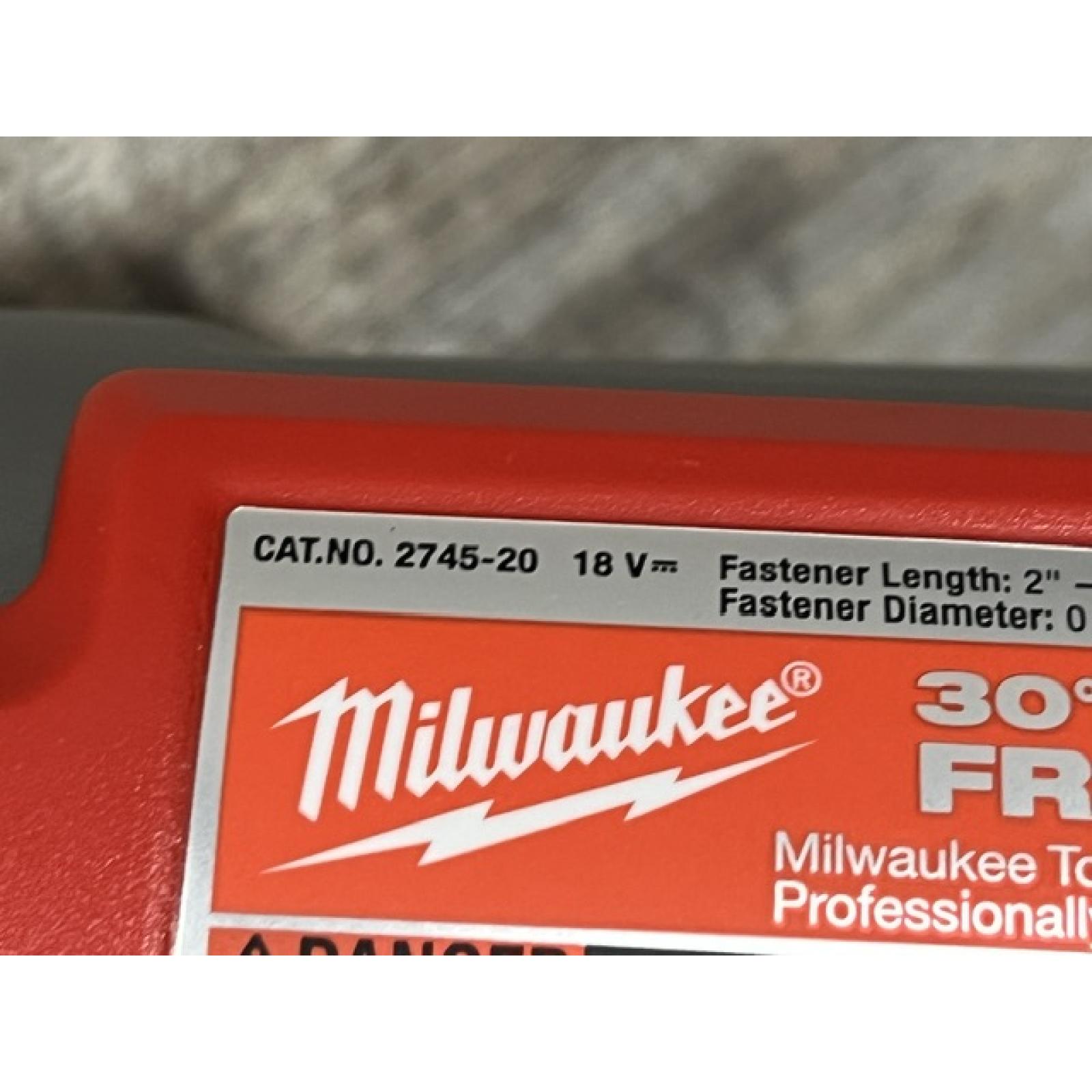 AS-IS Milwaukee FUEL 3-1/2 in. 18-Volt 30-Degree Lithium-Ion Brushless Cordless Framing Nailer (Tool-Only)