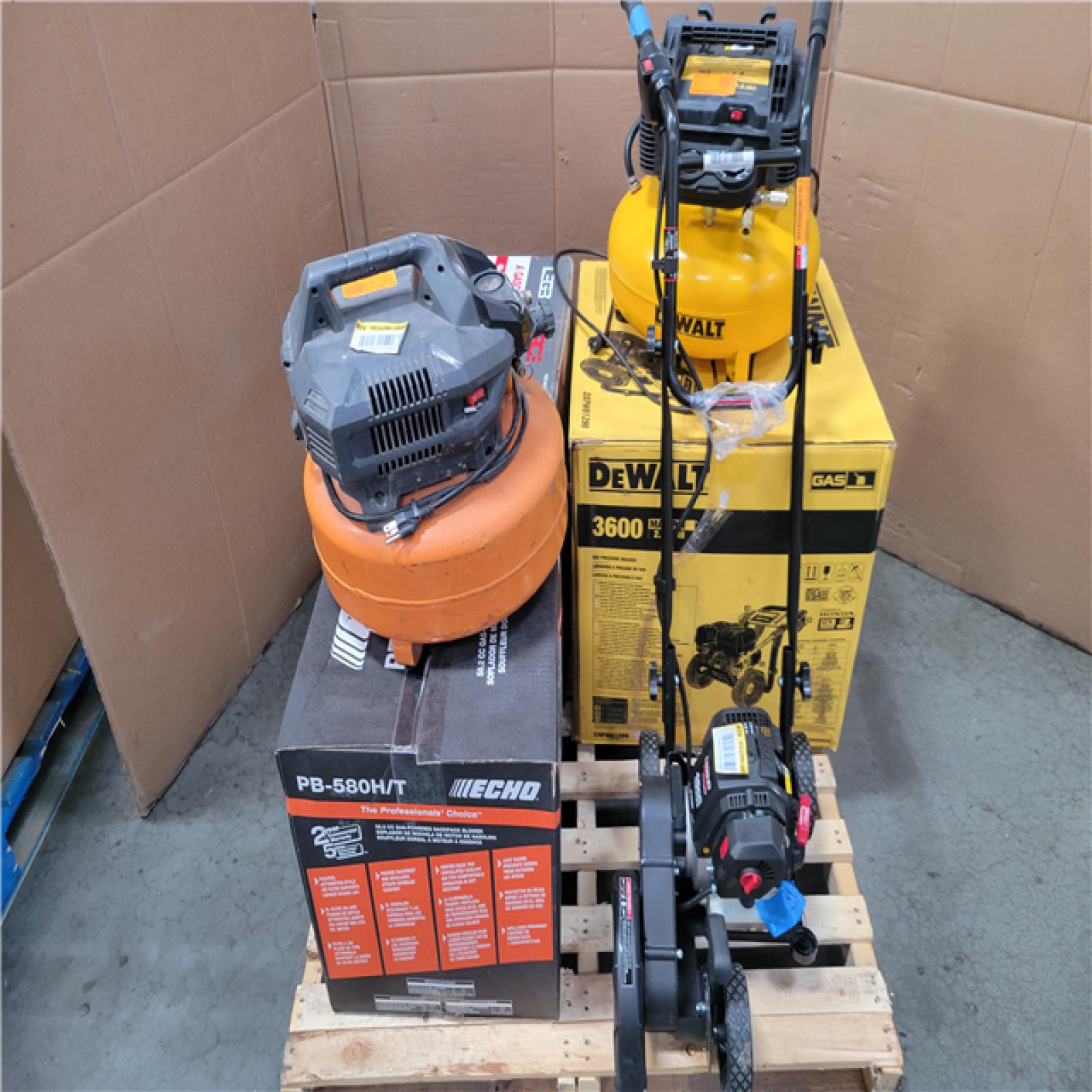 CALIFORNIA AS-IS OUTDOOR POWER EQUIPMENT