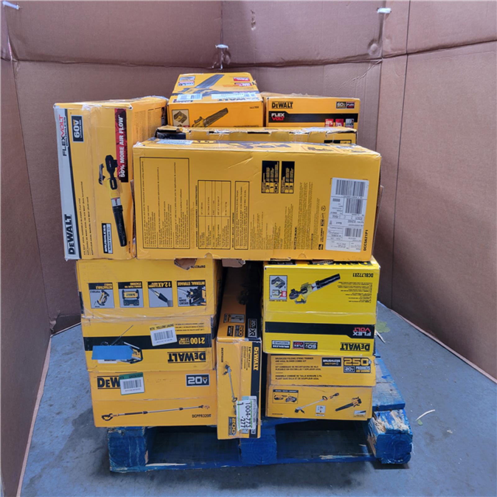 CALIFORNIA AS-IS TOOL PALLET