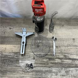 AS-IS Milwaukee FUEL 18V Lithium-Ion Brushless Cordless Compact Router (Tool-Only)