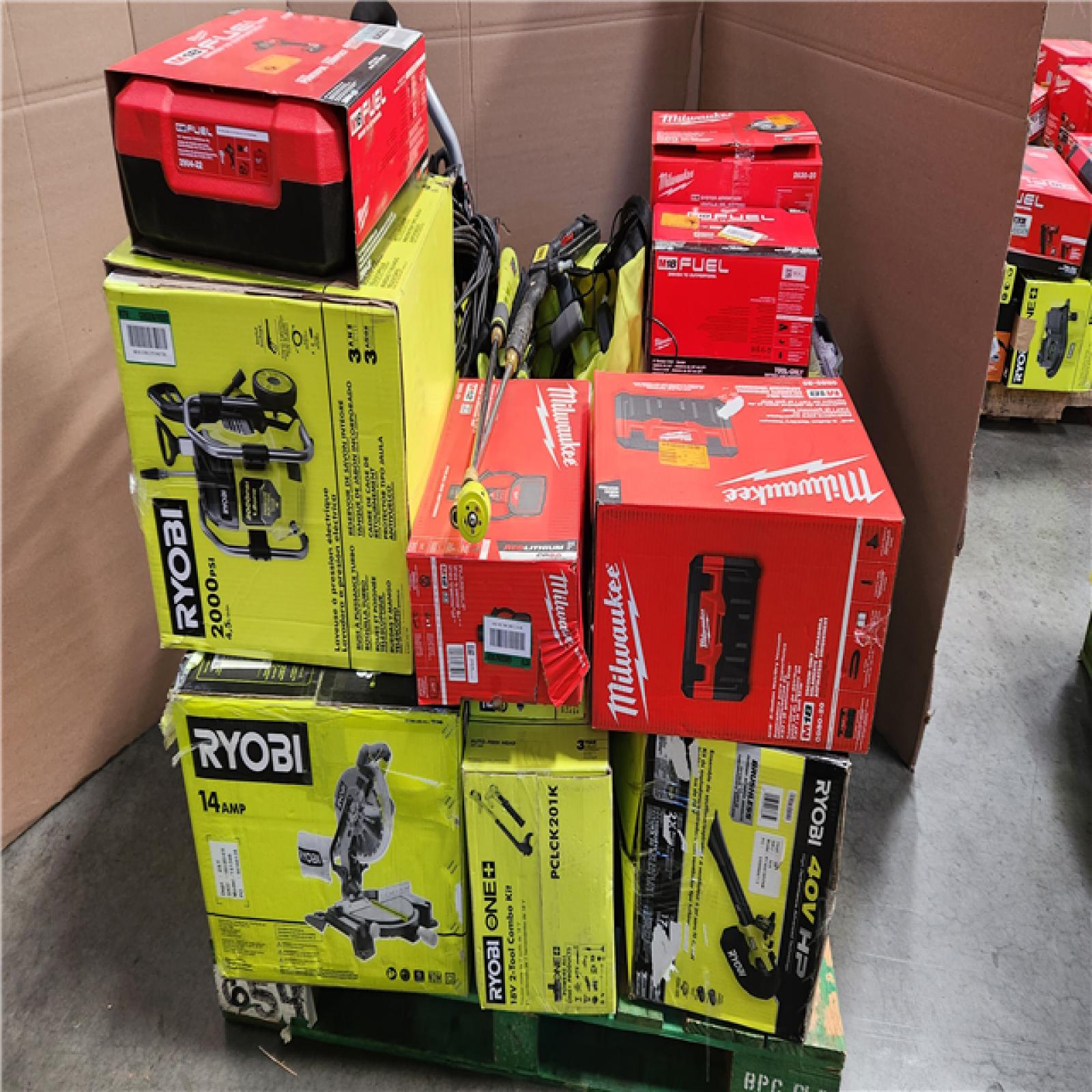 CALIFORNIA AS-IS TOOL PALLET