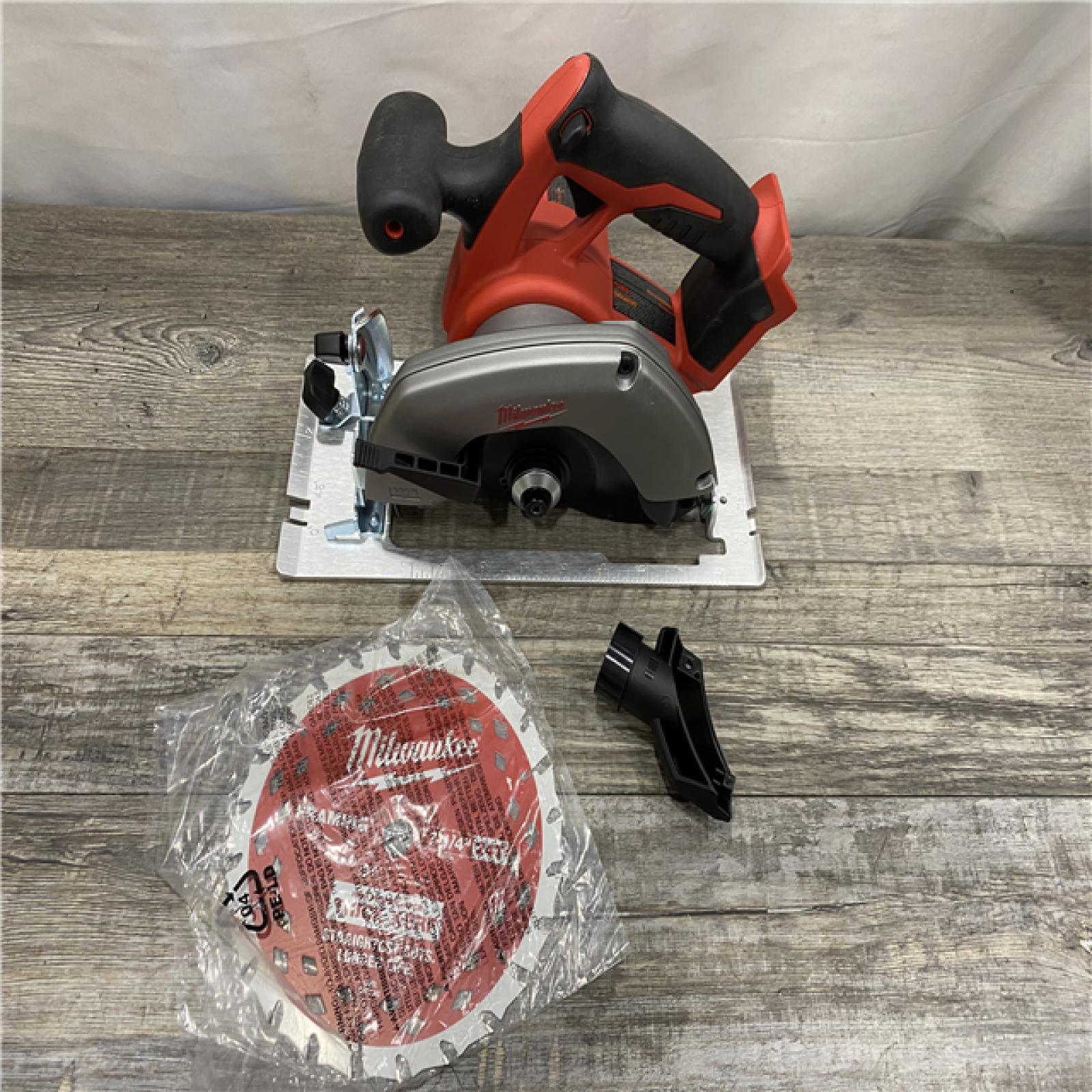 AS-IS Milwaukee 18V Lithium-Ion Cordless 6-1/2 in. Circular Saw (Tool-Only)