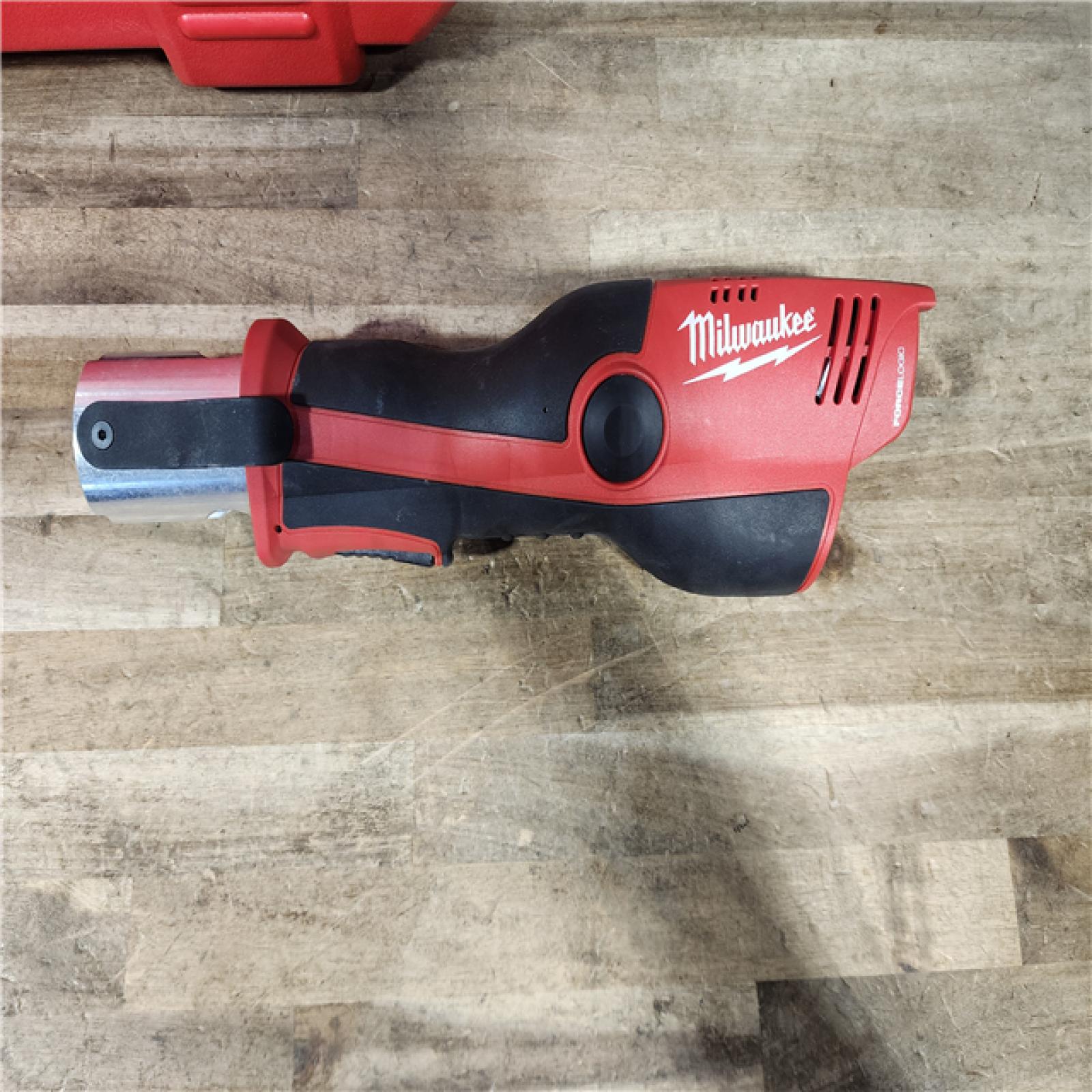 HOUSTON LOCATION - AS-IS M12 12-Volt Lithium-Ion Force Logic Cordless Press Tool Kit (3 Jaws Included) with Two 1.5 Ah Battery and Hard Case