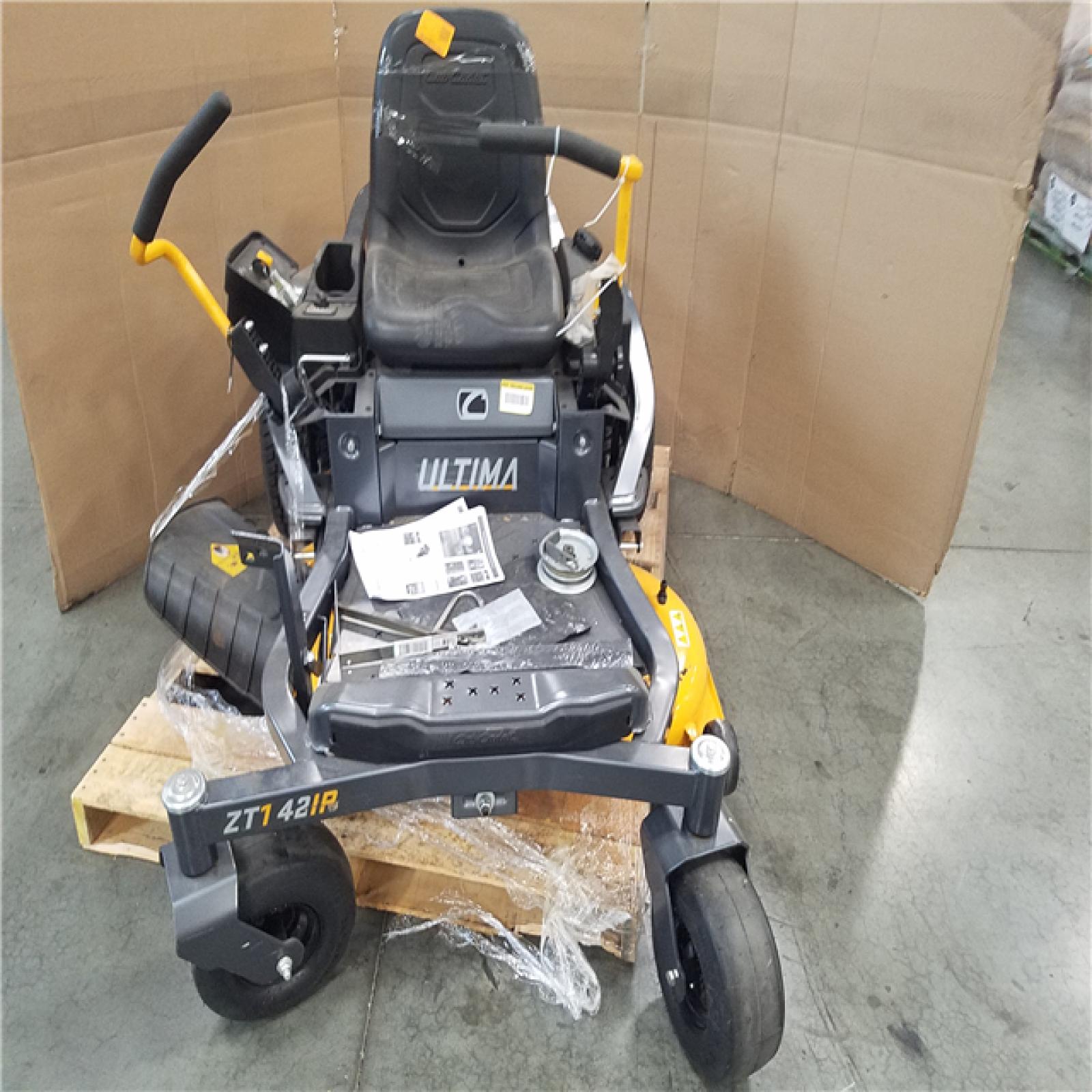CALIFORNIA AS-IS CUB CADET RIDING MOWER