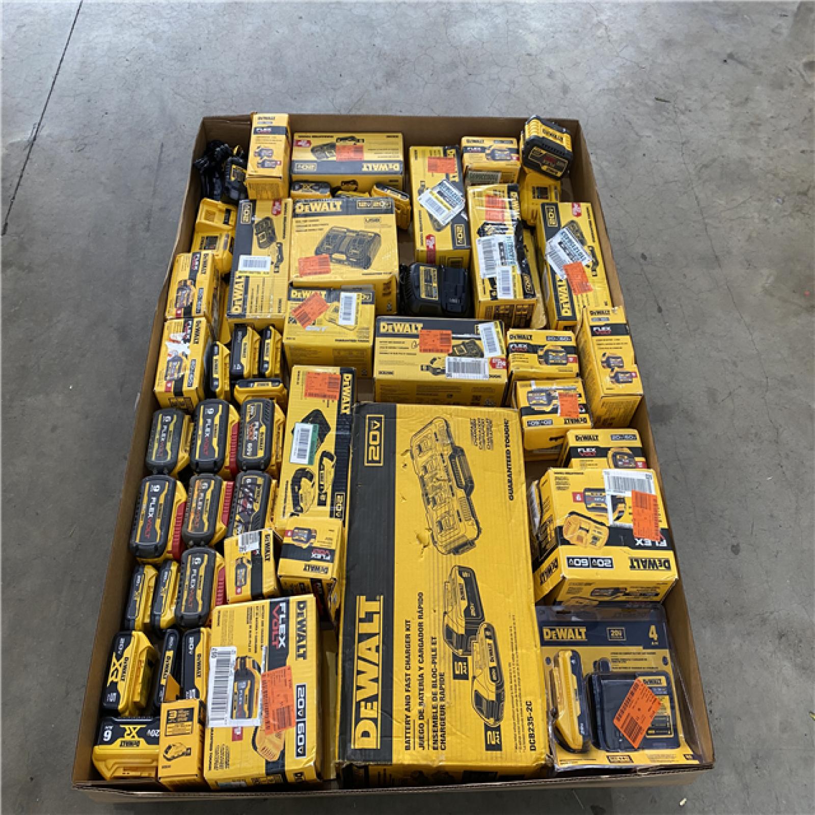Houston Location AS IS - Dewalt Battery Pallet
