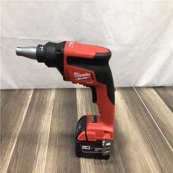 AS-IS Milwaukee  FUEL 18V Lithium-Ion Brushless Cordless Drywall Screw Gun Kit