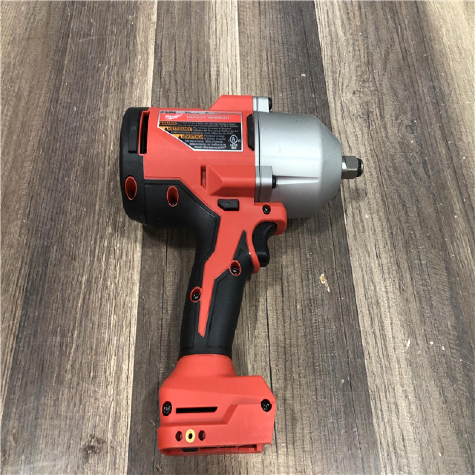 AS-IS Milwaukee 18-Volt Lithium-Ion Brushless 1/2 in. High Torque Impact Wrench with Friction Ring (Tool-Only)