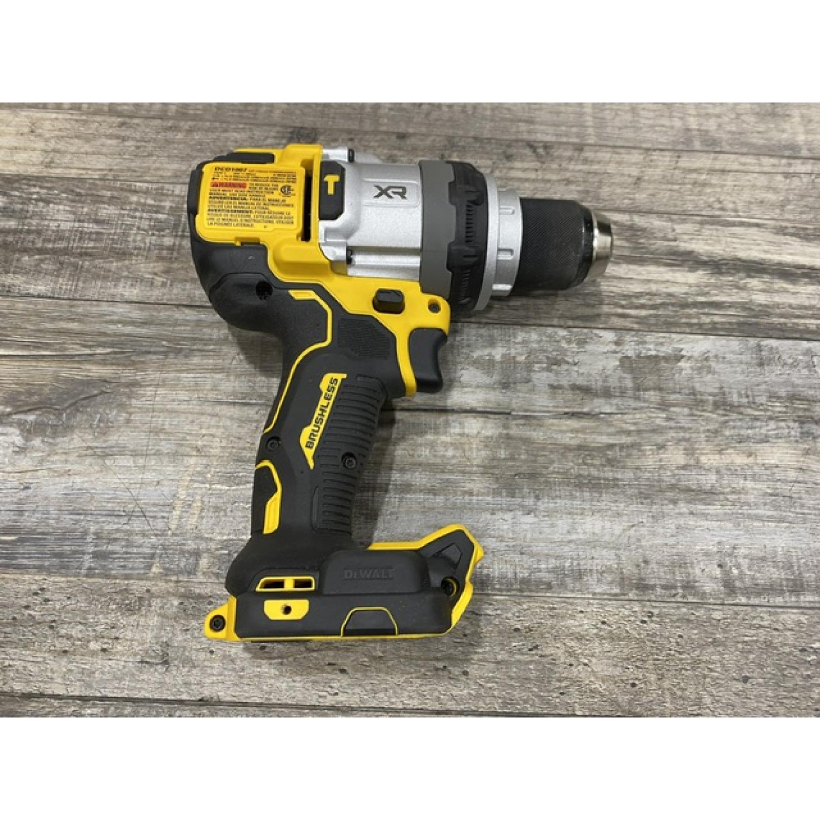 AS-IS DEWALT 20V MAX Brushless Cordless 1/2 3-Speed Hammer Drill (Tool-Only)