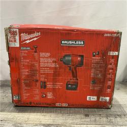 NEW - Milwaukee 12/18V Lithium-Ion Cordless 3/8 in. Ratchet and 1/2 in. High Torque Impact Wrench with Friction Ring Combo Kit