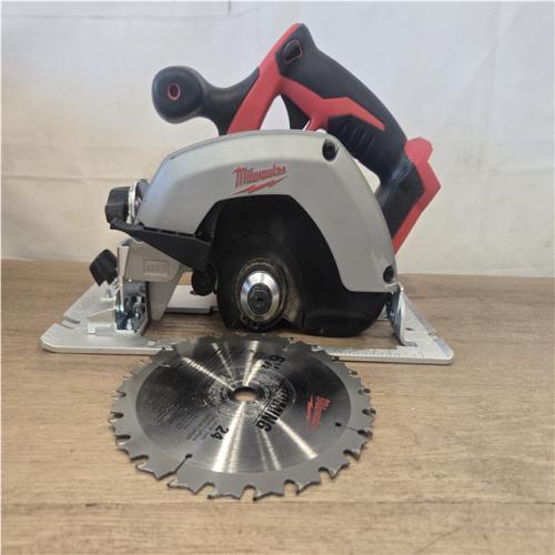 AS-IS Milwaukee 18V Lithium-Ion Cordless 6-1/2 in. Circular Saw (Tool-Only)