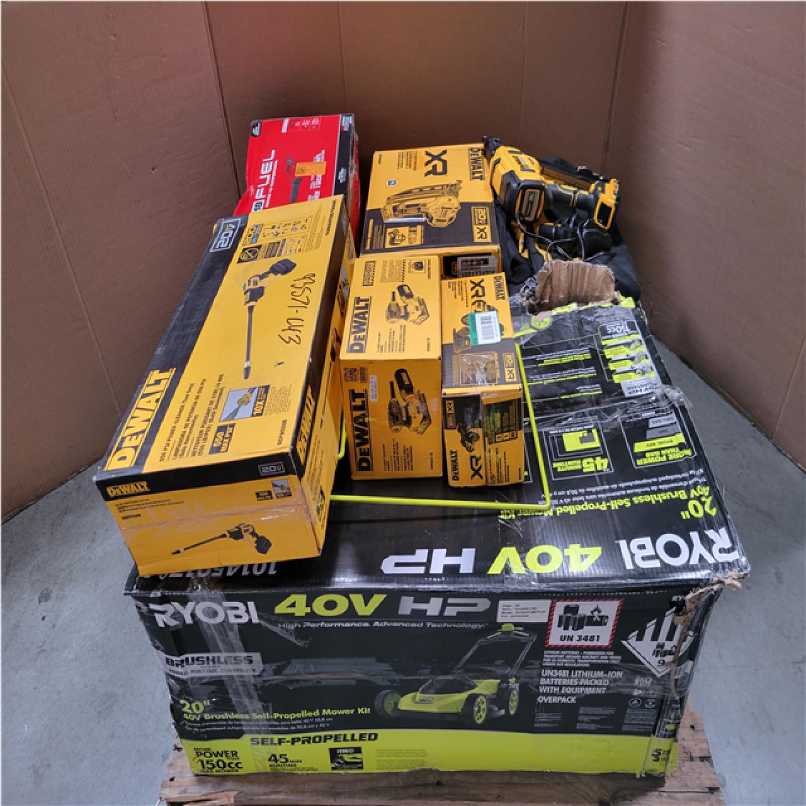 CALIFORNIA AS-IS TOOL PALLET