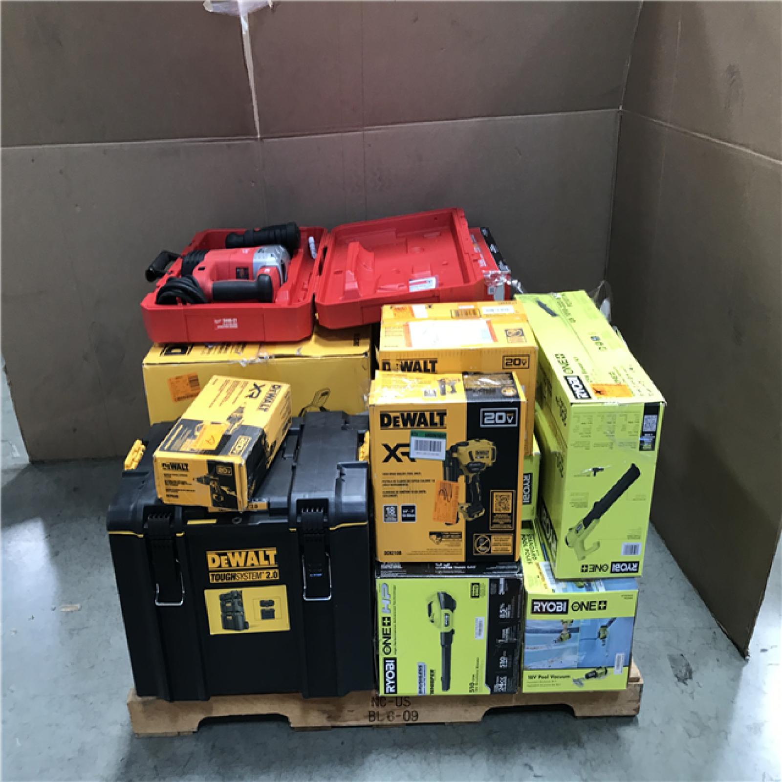 CALIFORNIA AS-IS TOOL PALLET