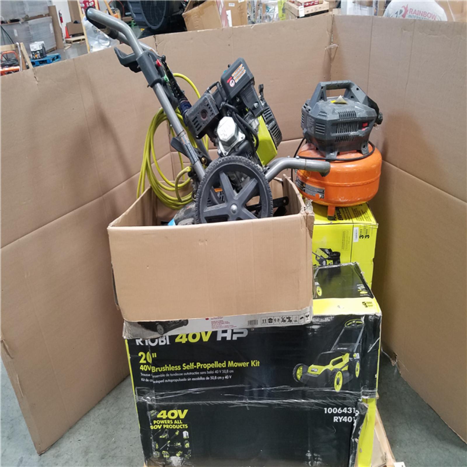 CALIFORNIA AS-IS OUTDOOR POWER EQUIPMENT