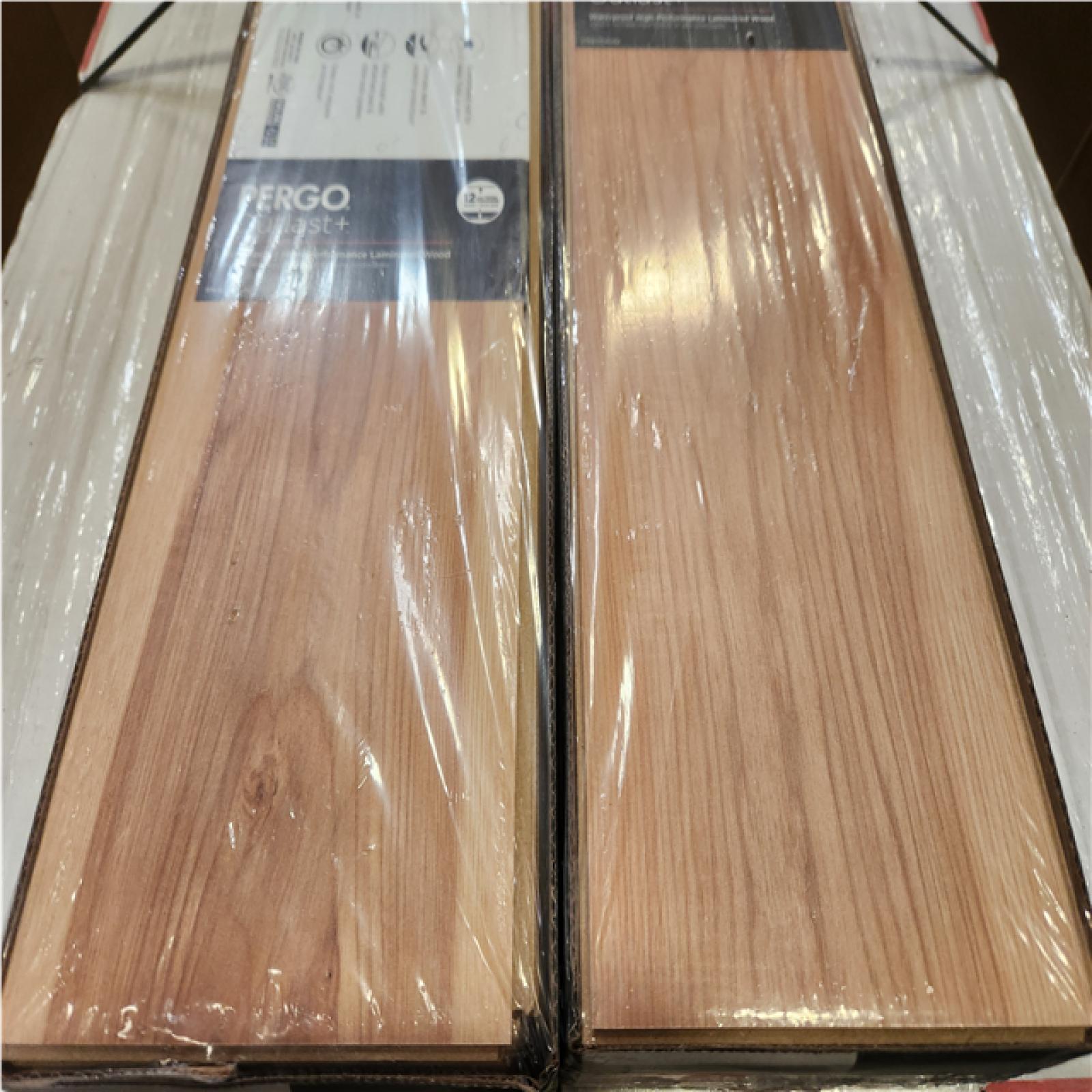 Phoenix NEW Pergo Outlast+ Arden Blonde Hickory 12 mm T x 6.1 in. W Waterproof Laminate Wood Flooring (322 sqft/20 case)
