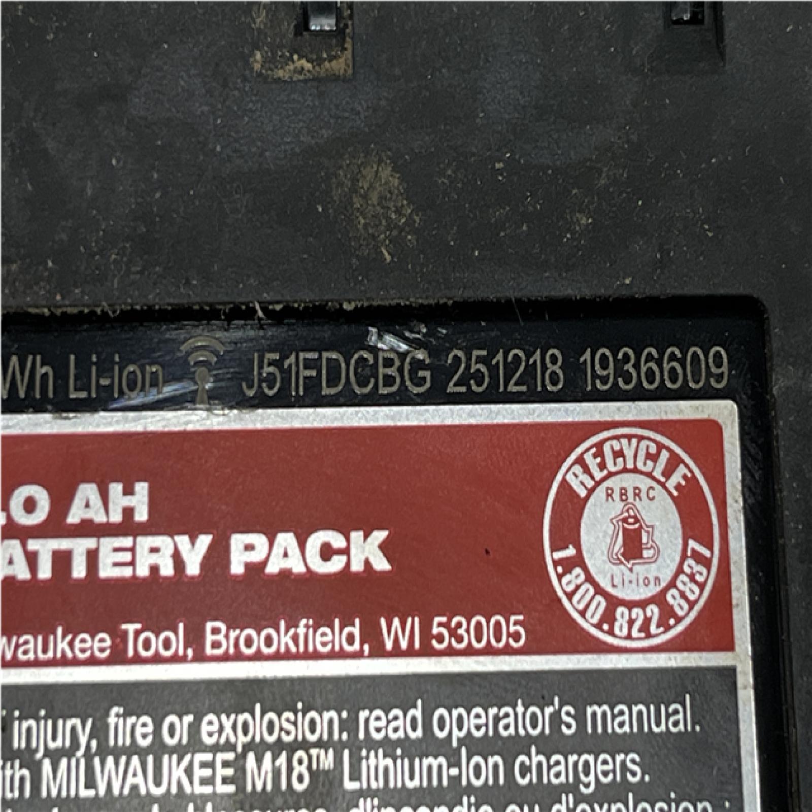 AS-IS Milwaukee 18-Volt Lithium-Ion High Output Starter Kit