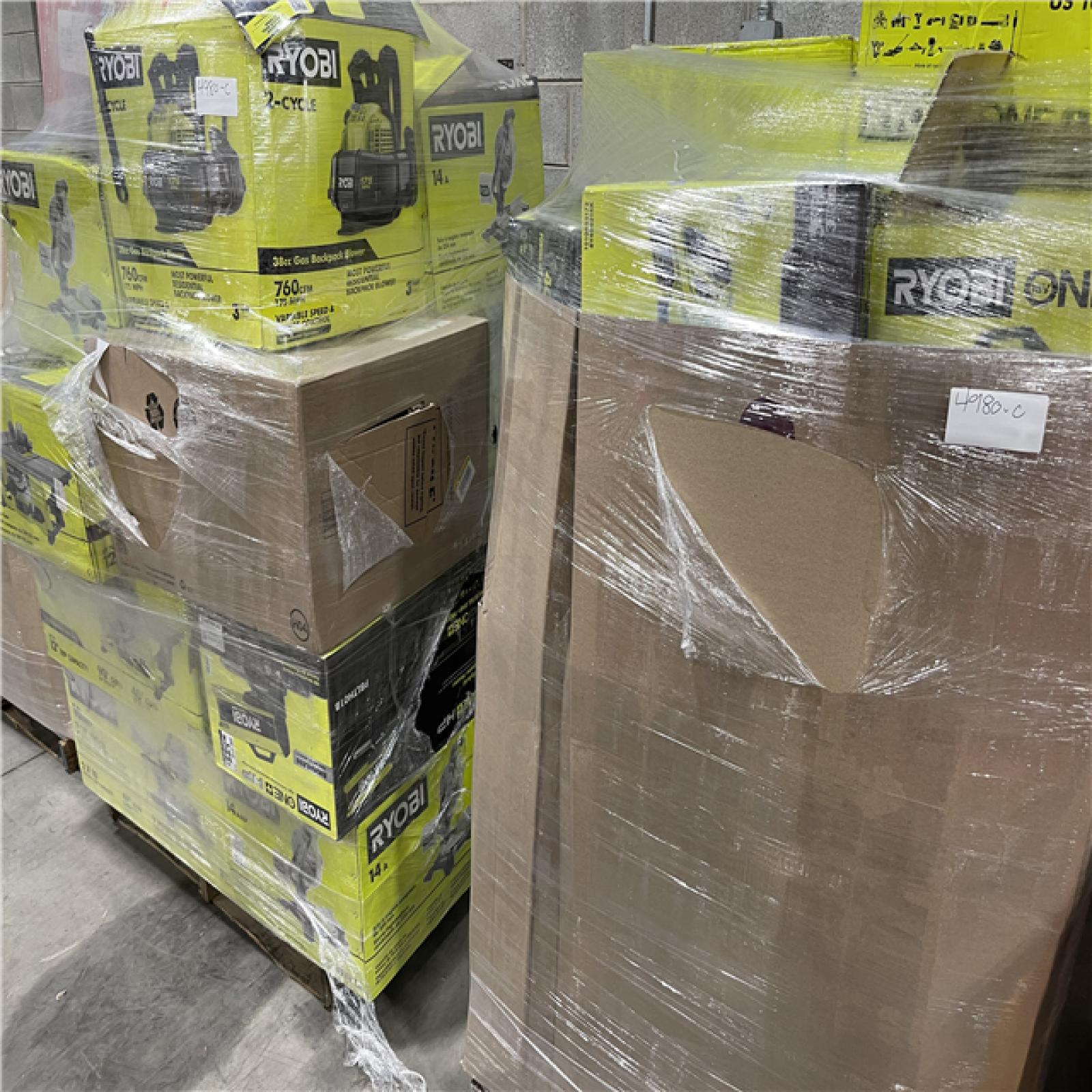 Pittston Location As-Is Power Tools Partial Truckload (13 pallets) 4980-C