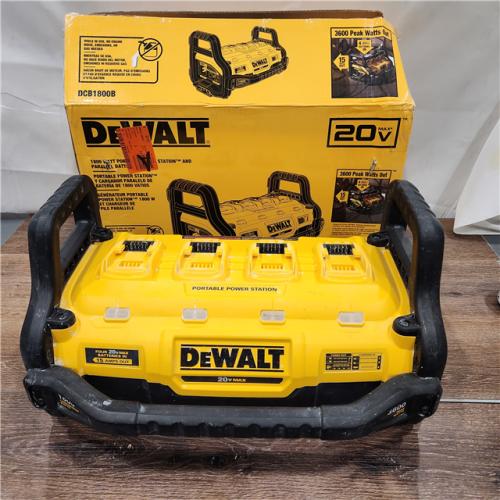 AS-IS DEWALT 1800 Watt Portable Power Station Battery Charger (Tool Only)