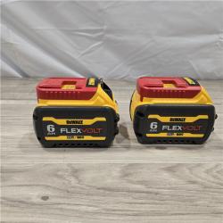 LIKE NEW! - DEWALT FLEXVOLT 20V/60V MAX 6.0Ah Battery Pack (2-Pack)
