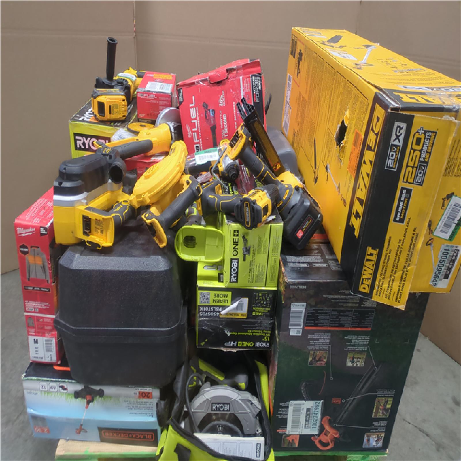 CALIFORNIA AS-IS TOOL PALLET